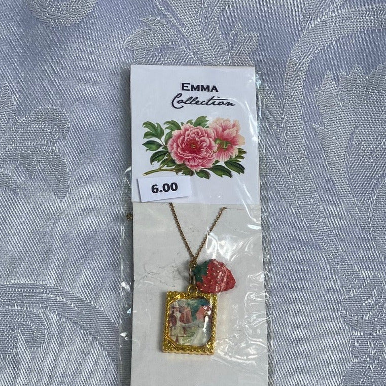 Emma Necklace with Vintage Charm