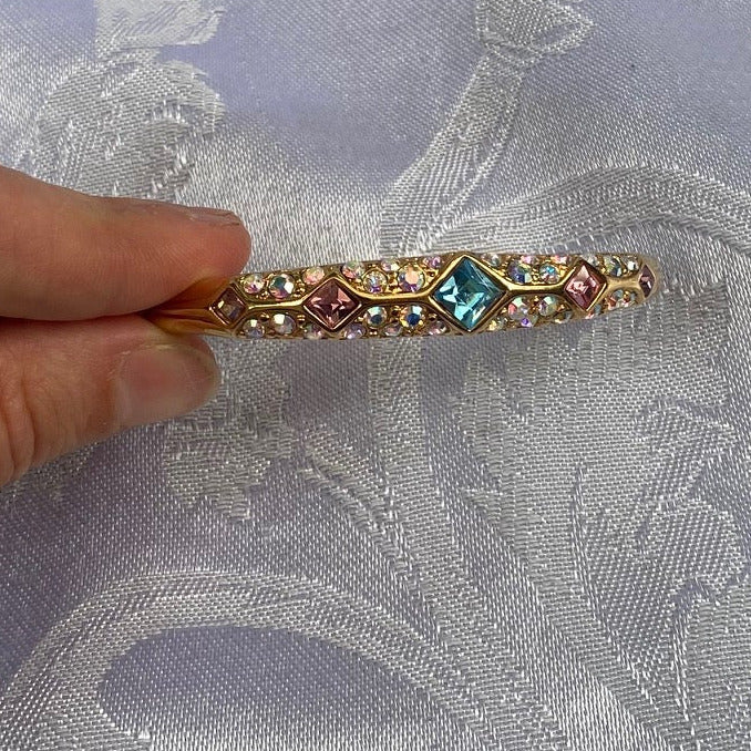 Vintage Crystal Gemstone Bracelets