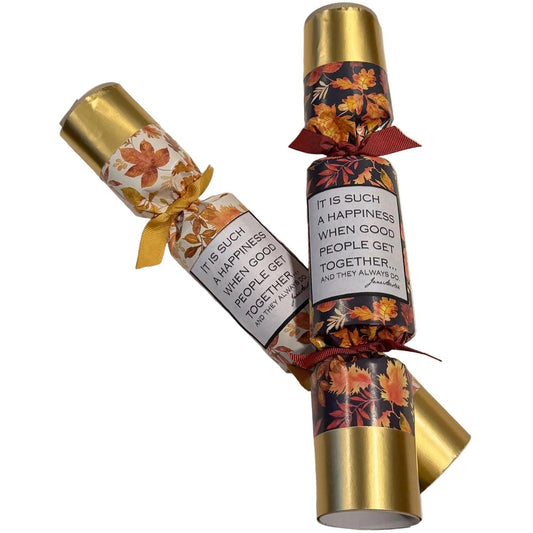 holiday party christmas cracker with jane austen contents