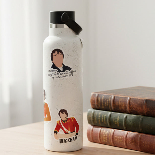 Jane Austen Pride & Prejudice Water Bottle