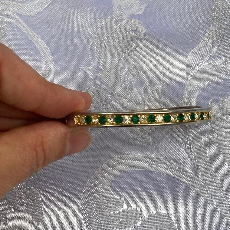 Vintage Crystal Gemstone Bracelets