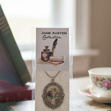 Jane Austen Illustrations Necklace
