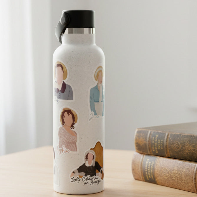 Jane Austen Pride & Prejudice Water Bottle