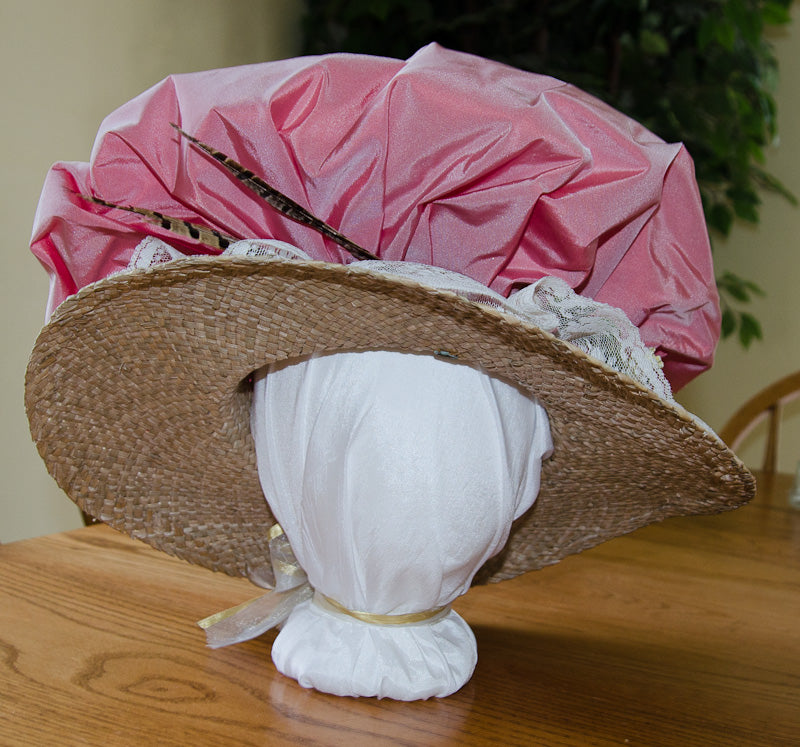 Georgian / Regency Lundari Straw Hat: Emma