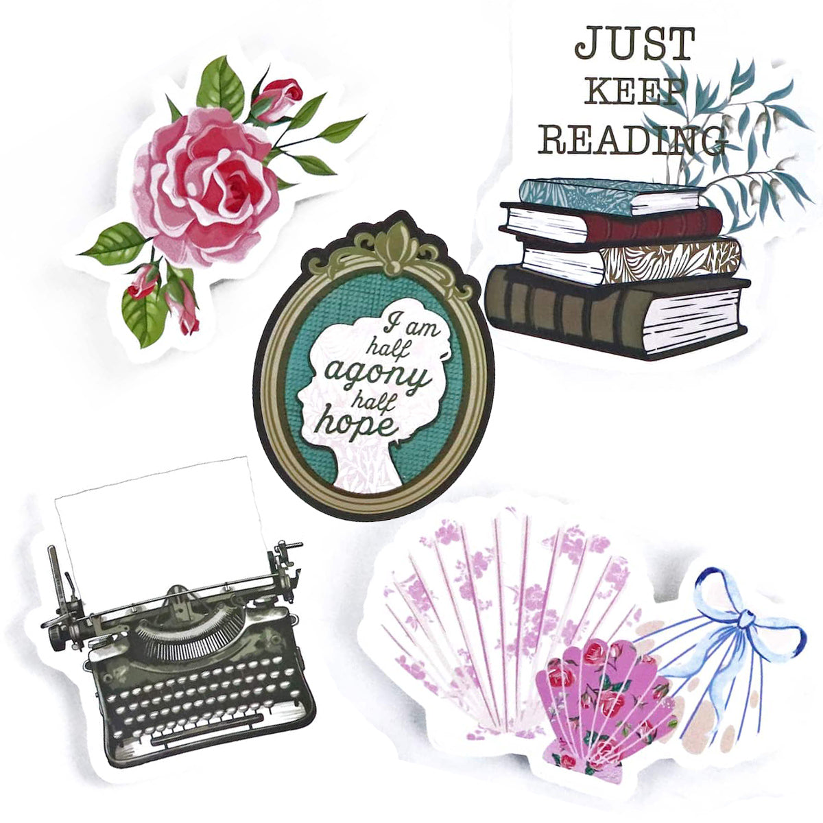 Jane Austen Persuasion Stickers: XL