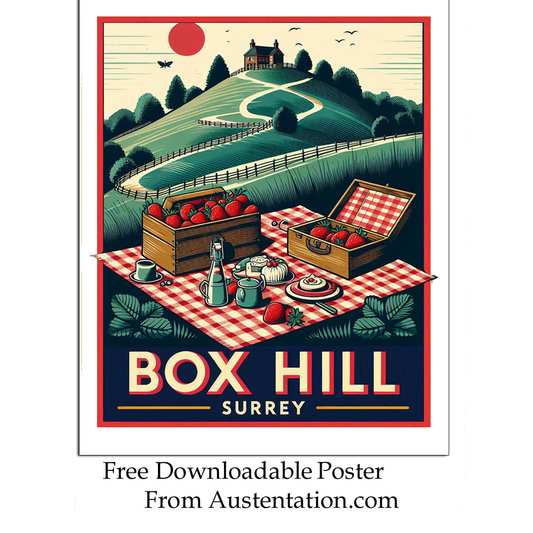 Free Downloadable Printable Box Hill Poster