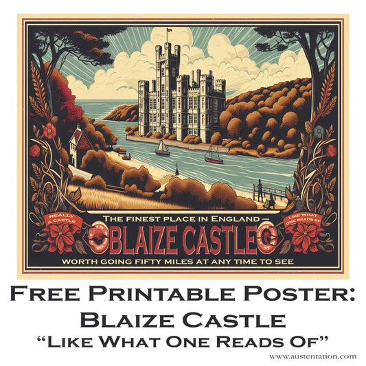 Free Downloadable Printable Blaize Castle Poster