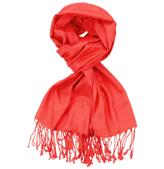 Lightweight Shawl: Red