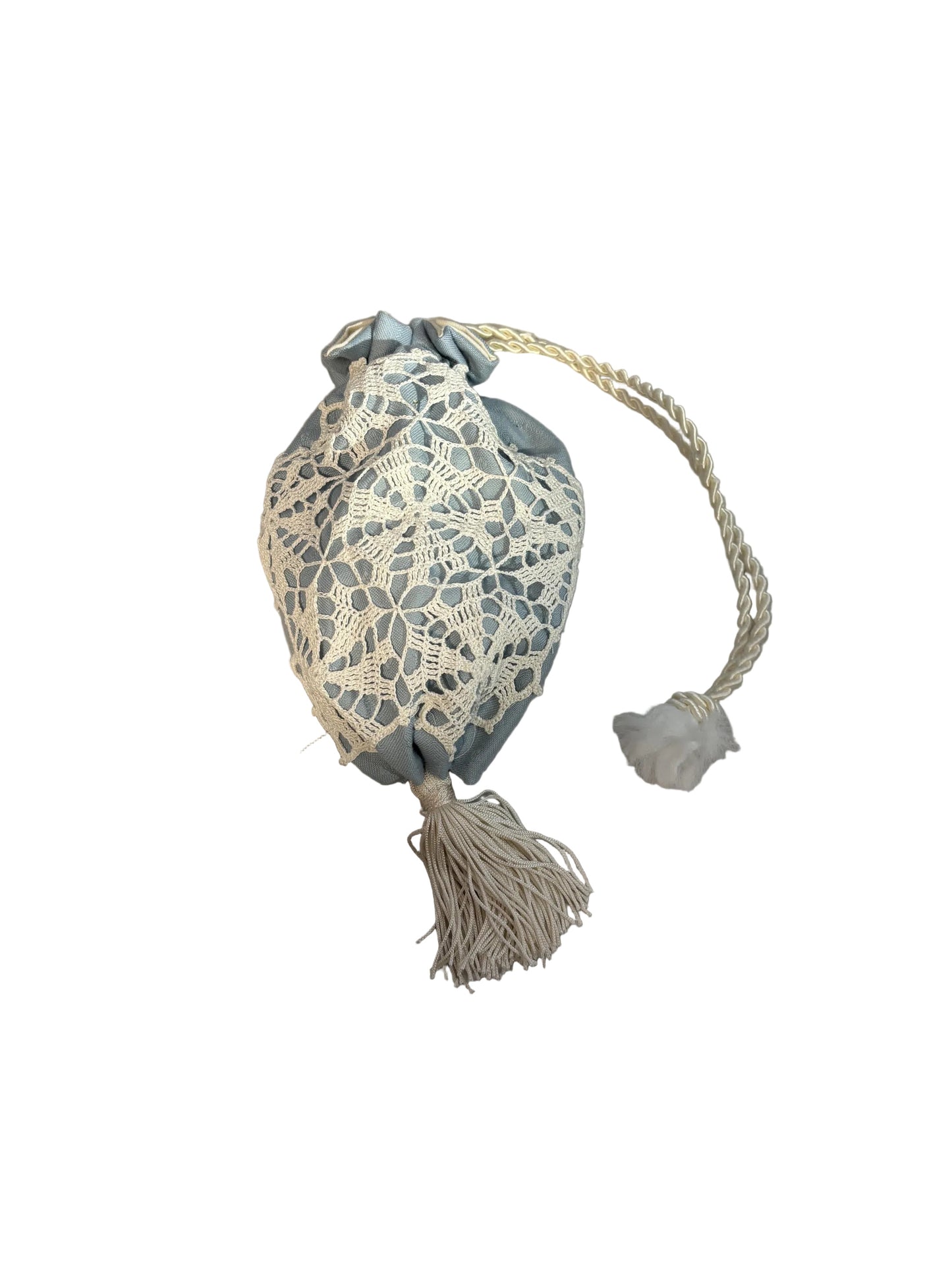 Light Blue and Ivory Accent Regency/Victorian Reticule