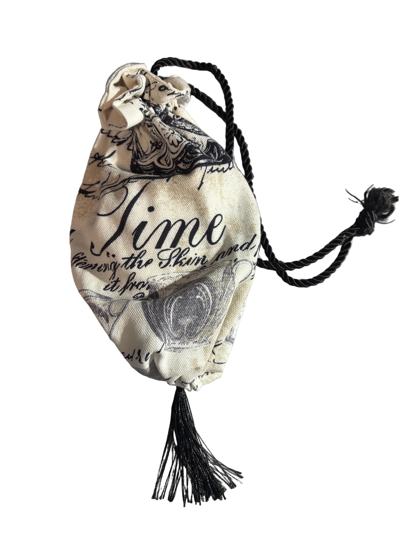 Black and White Teatime Reticule