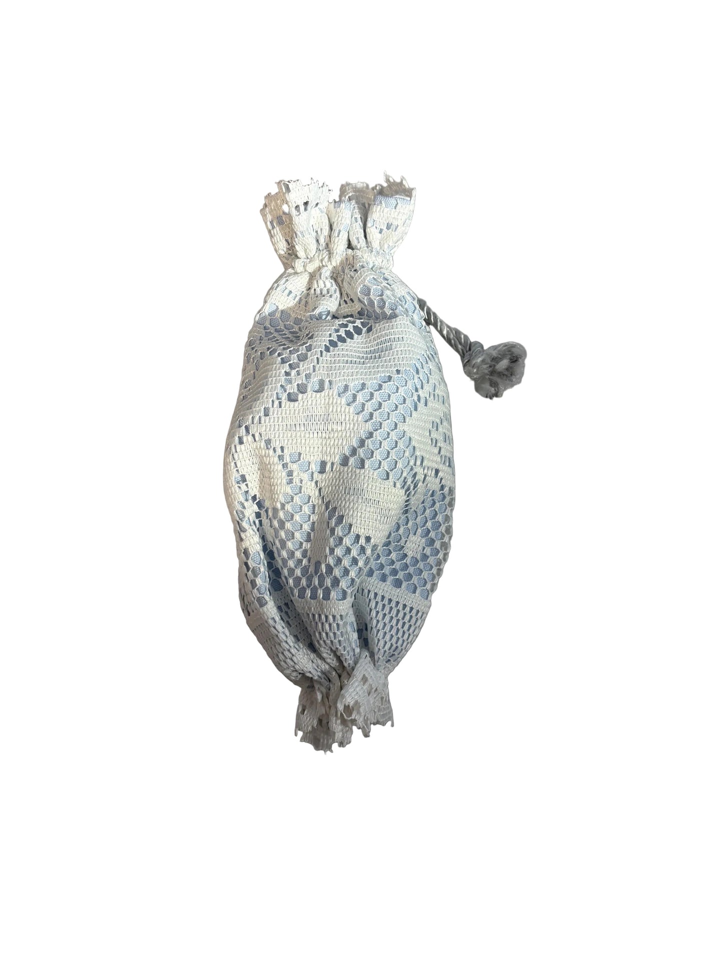 Blue and White Lace Regency/Victorian Reticule