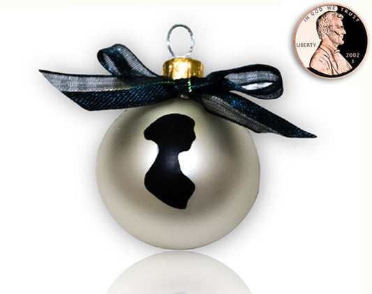 Small Jane Austen Silhouette Ornament